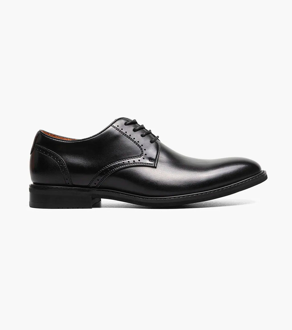 Stacy Adams Benson Plain Toe Oxford Dress Shoes Black Leather 25751-001