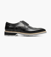 Stacy Adams Beaumont Wingtip Oxford Men's Shoes Black 25723-001