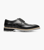 Stacy Adams Beaumont Wingtip Oxford Men's Shoes Black 25723-001
