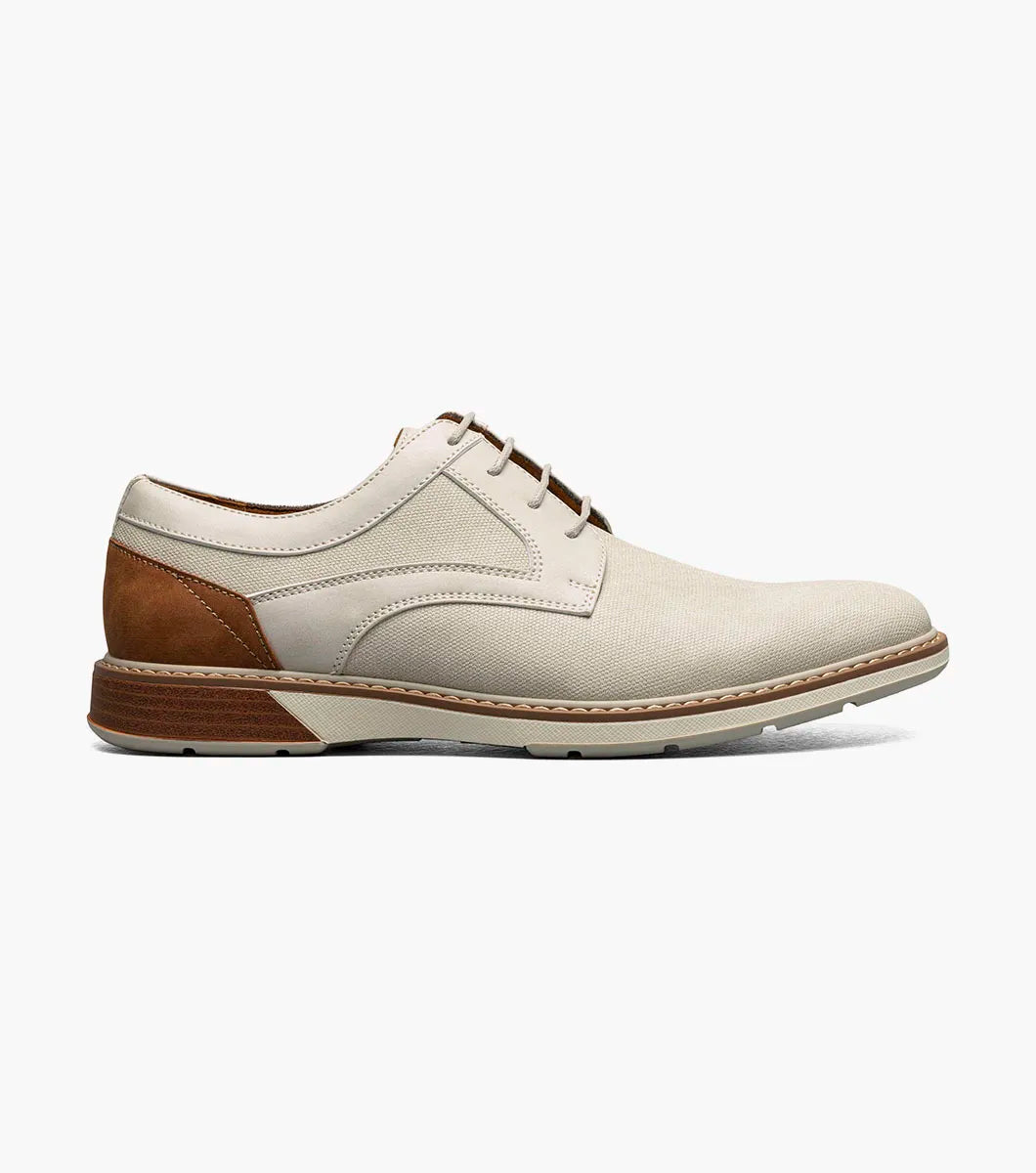 Stacy Adams Phineas Plain Toe Oxford Shoes Sand 25774-269