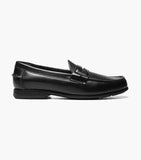 Nunn Bush Drexel Moc Toe Penny Loafer Dress Shoes Black 84744-001