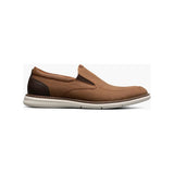 Nunn Bush Chase Casual Moc Toe Slip-On Walking Shoes Cognac  Multi 85106-229