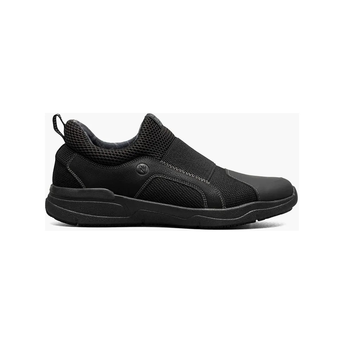 Nunn Bush Grazie AP1 Work Splash Guard Slip On Chef Shoes Black 85121-001