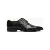 Stacy Adams Tristano Modified Bike Toe Oxford Shoes Black 25694-001