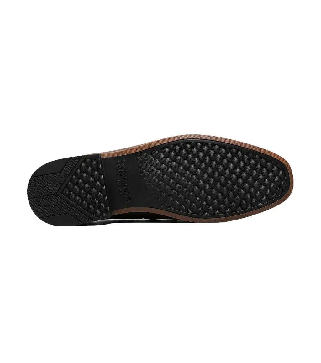 Stacy Adams Richardson Moc Toe Bit Slip On Shoes Brown 25746-200