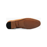 Stacy Adams Winstead Moc Toe Saddle Slip On Summer Shoes Natural 25704-280