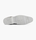 Stacy Adams Beaumont Wingtip Oxford Men's Shoes Black And White  25723-111