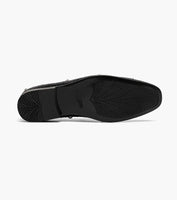 Stacy Adams Spangle Rhinestone Slip On Shoes Black and Silver 25699-042