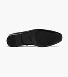 Stacy Adams Spangle Rhinestone Slip On Shoes Black and Silver 25699-042