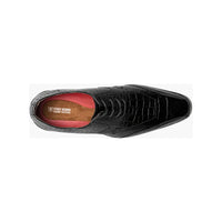Stacy Adams Tristano Modified Bike Toe Oxford Shoes Black 25694-001