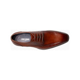 Stacy Adams Simmons Bike Toe Oxford Men's Shoes Cognac 25674-221