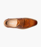 Stacy Adams Beaumont Wingtip Oxford Men's Shoes Tan 25723-240