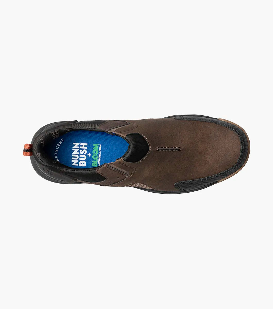 Nunn Bush Sedona EZ Moc Toe Slip On Sneaker Brown Multi 85135-249