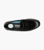 Nunn Bush Drexel Moc Toe Penny Loafer Dress Shoes Black 84744-001