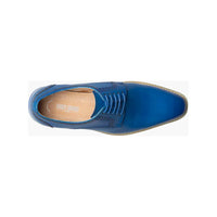 Stacy Adams Barringer Plain Toe Oxford Walking Shoes Blue 25722-400