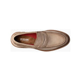 Stacy Adams Hopkins Moc Toe Penny Slip-On Shoes Sand 25708-269