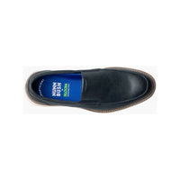 Nunn Bush Chase Casual Moc Toe Slip-On Walking Shoes Navy Multi 85106-492