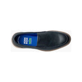 Nunn Bush Chase Casual Moc Toe Slip-On Walking Shoes Navy Multi 85106-492
