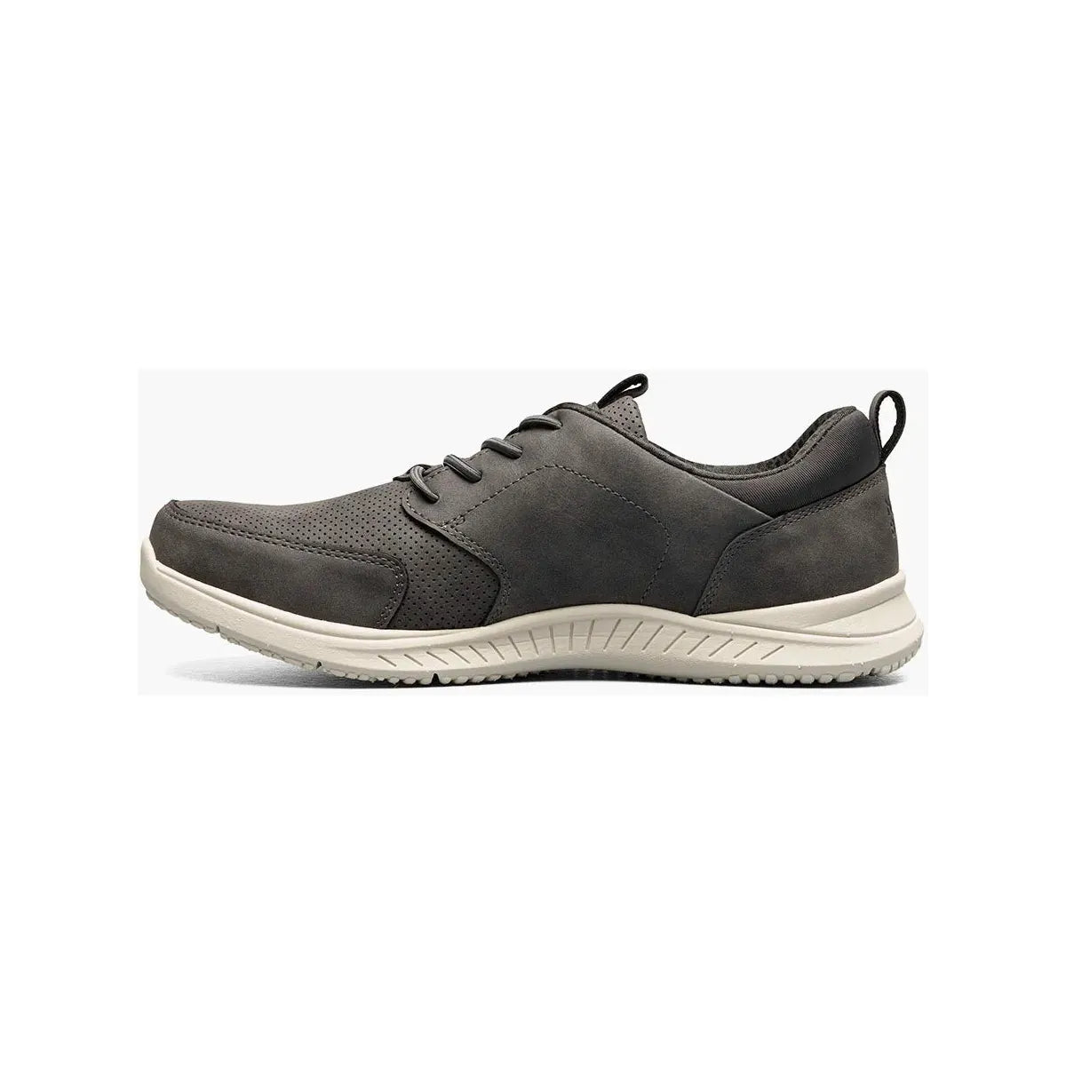 Nunn Bush Conway Moc Toe Oxford Sneaker Charcoal 85098-013