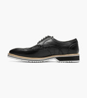 Stacy Adams Beaumont Wingtip Oxford Men's Shoes Black 25723-001