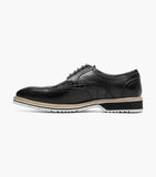 Stacy Adams Beaumont Wingtip Oxford Men's Shoes Black 25723-001