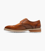 Stacy Adams Beaumont Wingtip Oxford Men's Shoes Tan 25723-240