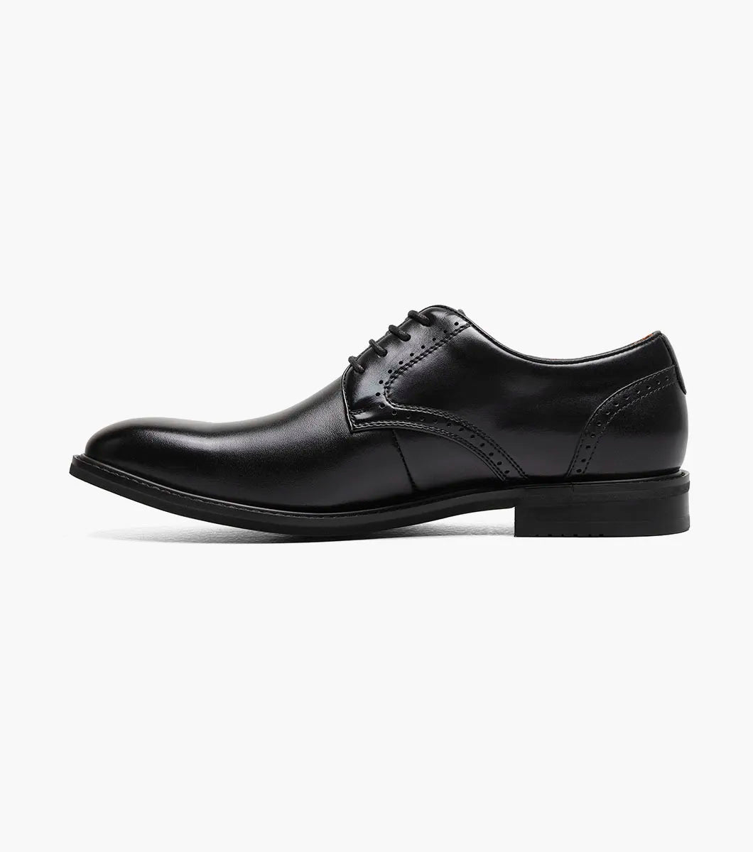 Stacy Adams Benson Plain Toe Oxford Dress Shoes Black Leather 25751-001