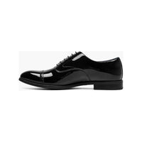 Stacy Adams Concorde II Cap Toe Oxford Tuxedo Shoes Black Patent 25721-004