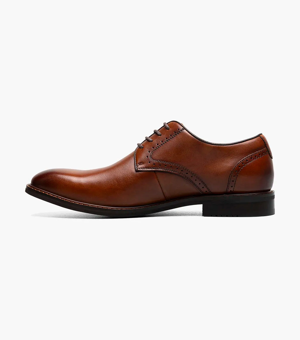 Stacy Adams Benson Plain Toe Oxford Dress Shoes Brandy Leather 25751-226
