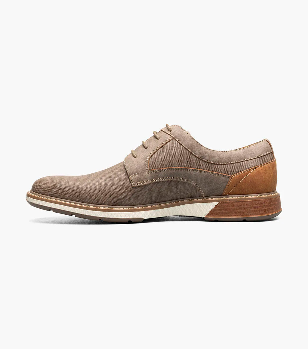 Stacy Adams Phineas Plain Toe Oxford Shoes Taupe 25774-260