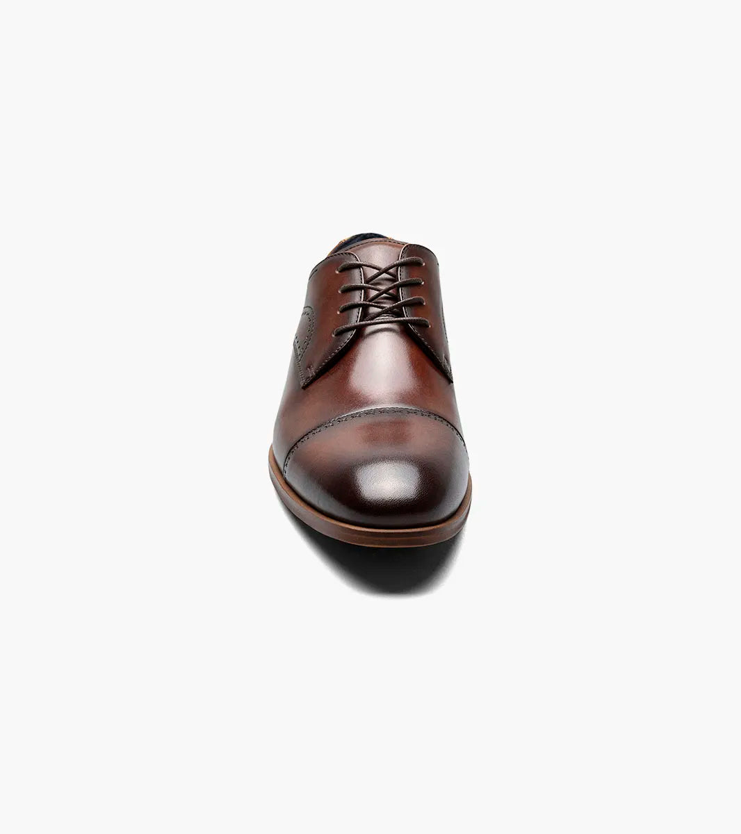 Stacy Adams Bryant Cap Toe Oxford Shoes Leather Brown 25634-200