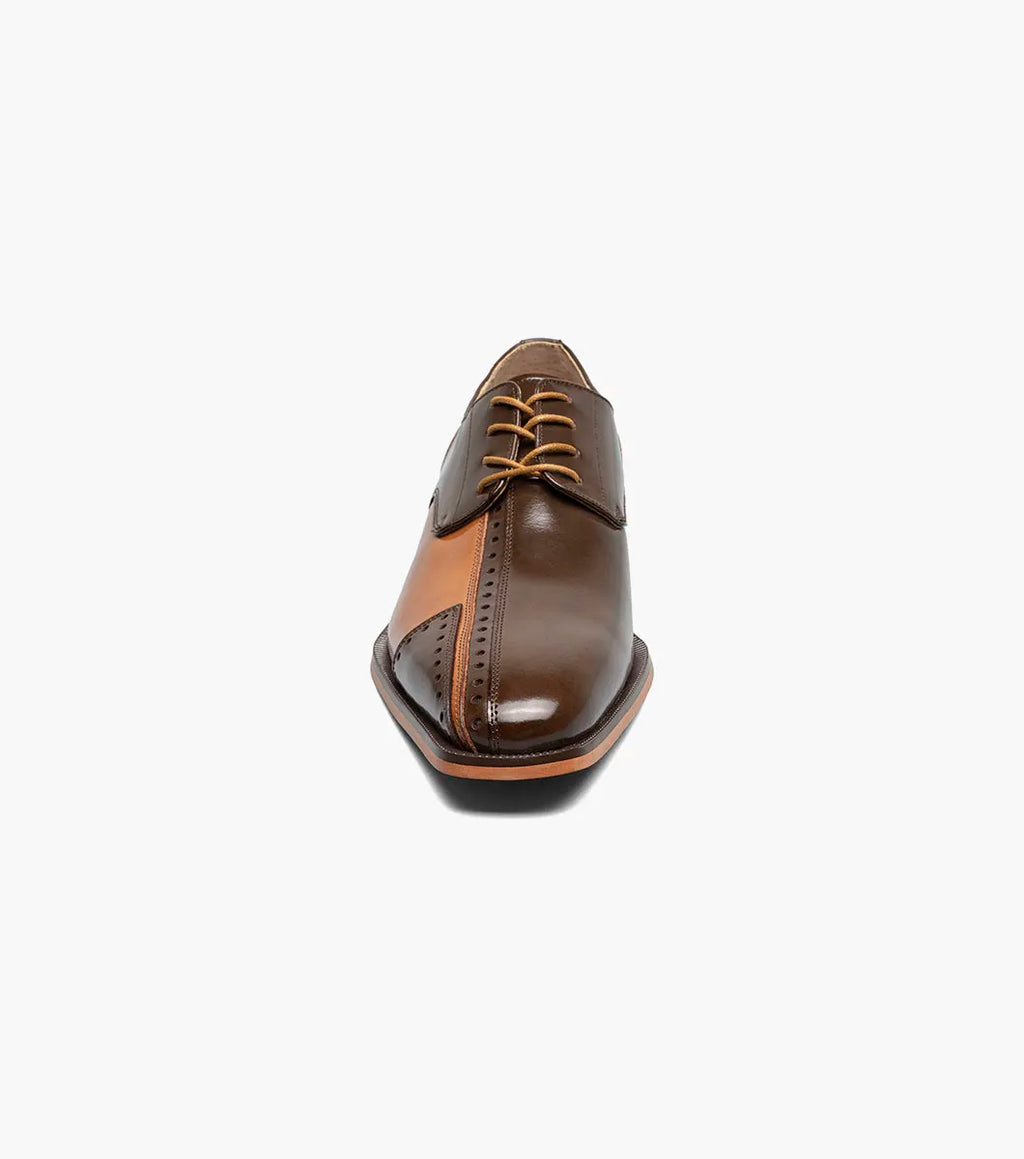 Stacy Adams Palmento Modified CapToe Oxford Dress Shoes Brown Multi 25740-249