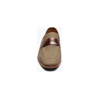 Stacy Adams Gill Moc Toe Saddle Slip On Shoes Mushroom Multi 25651-053