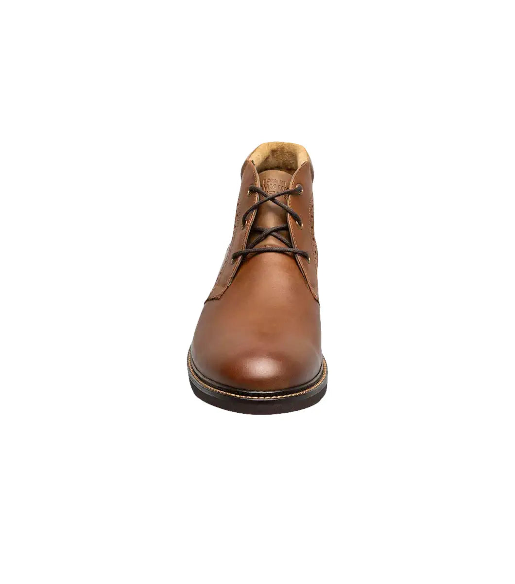 Nunn Bush Ozark II Plain Toe Chukka Boot Leather Tan Crazy Horse 85090-239