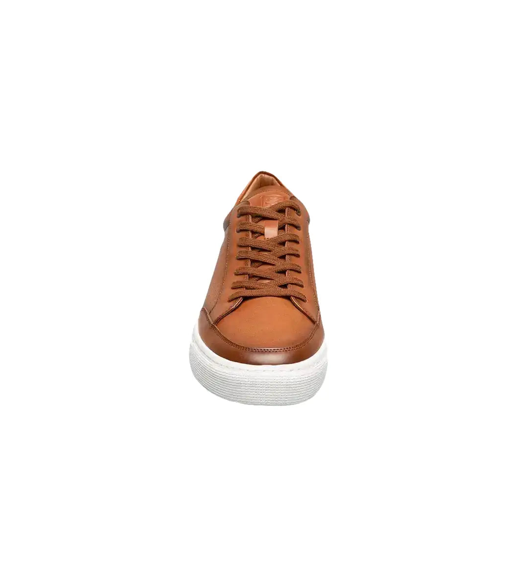 Stacy Adams Dorian Moc Toe Lace-Up Sneaker Cognac 25749-221