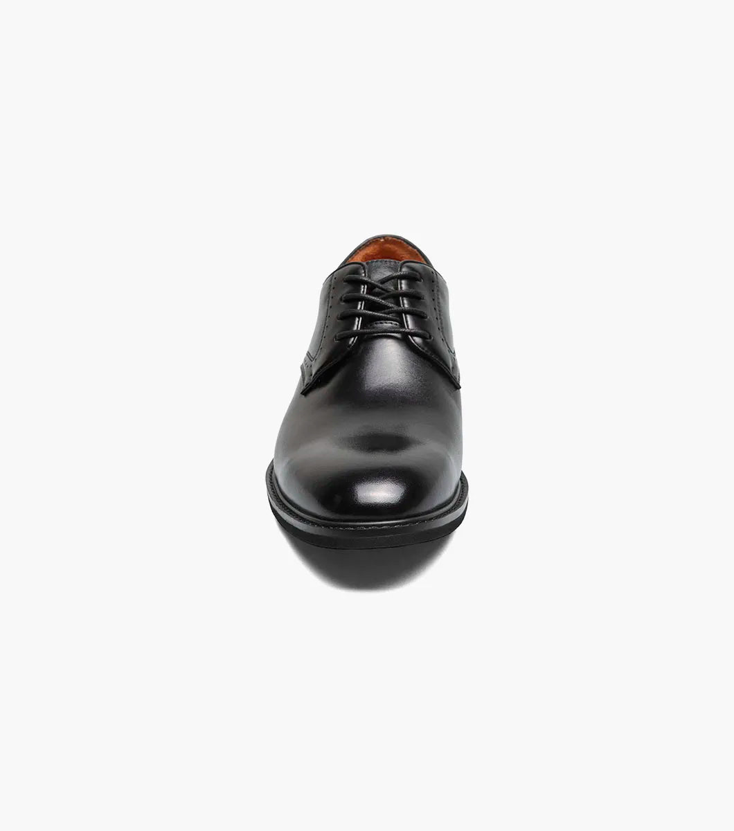Stacy Adams Benson Plain Toe Oxford Dress Shoes Black Leather 25751-001