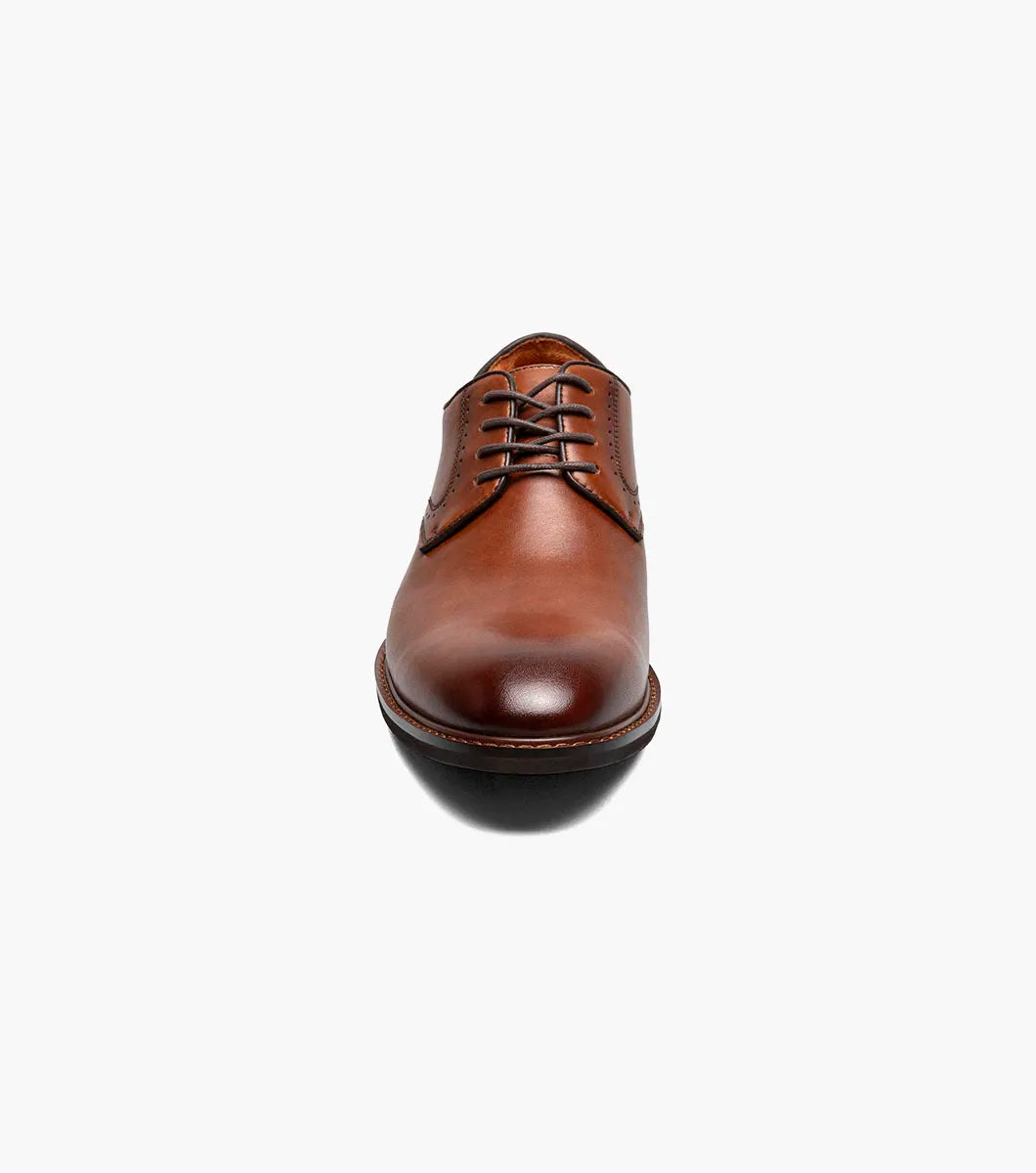Stacy Adams Benson Plain Toe Oxford Dress Shoes Brandy Leather 25751-226