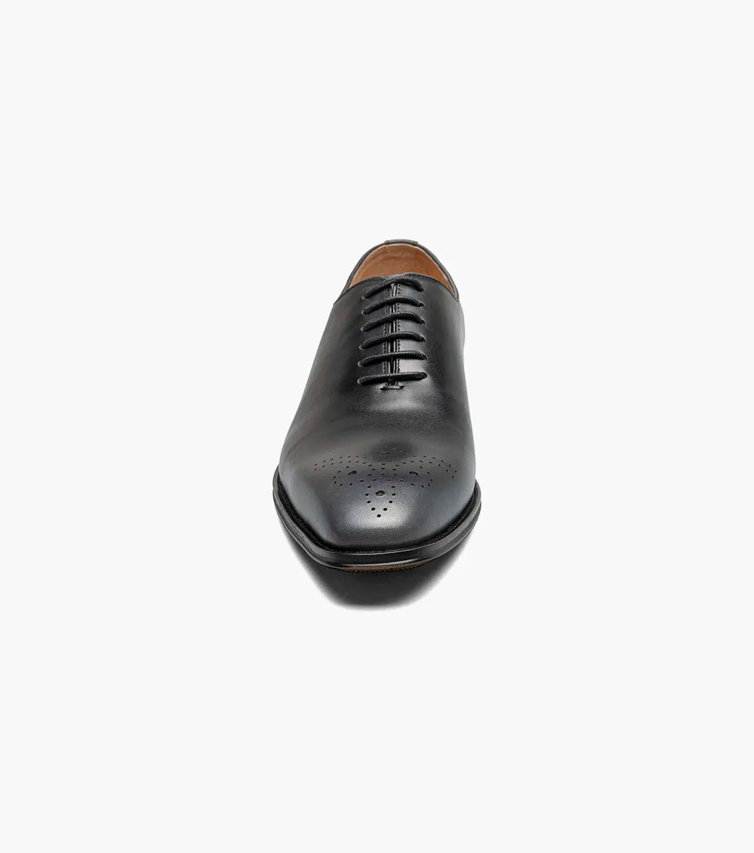 Stacy Adams Hallquist Plain Toe Oxford Shoes Leather Gray 25742-020