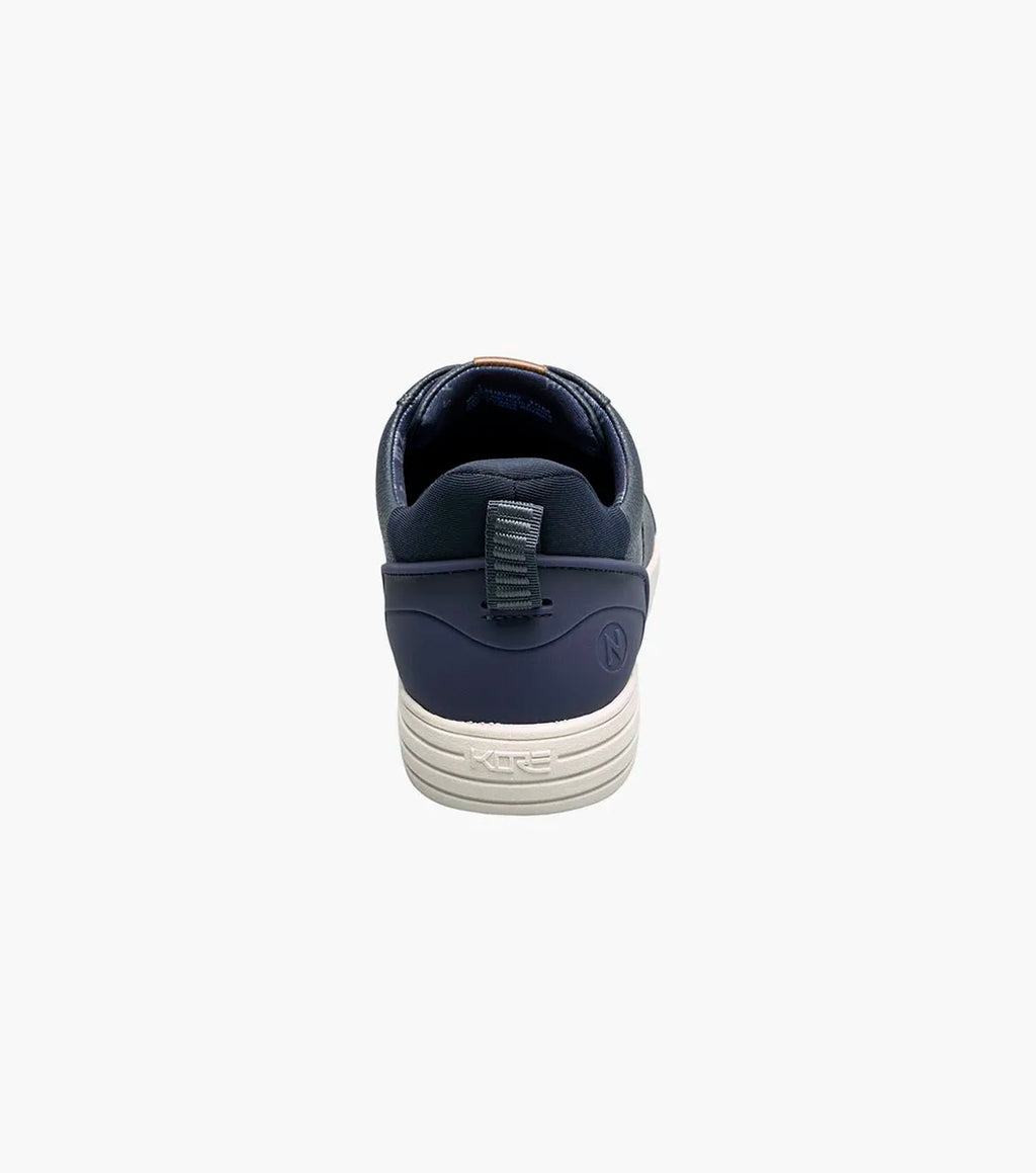 Nunn Bush KORE City Walk EZ Lace To Toe Oxford Sneaker Navy Multi 85152-492