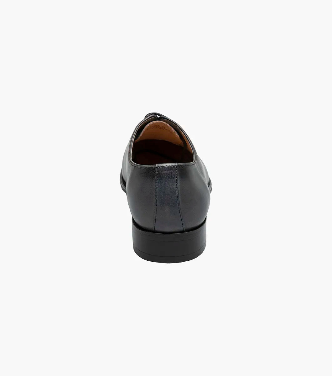 Stacy Adams Hallquist Plain Toe Oxford Shoes Leather Gray 25742-020