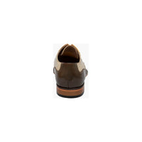 Stacy Adams Plaza Modified Cap Toe Oxford Shoes Leather Olive Multi 25608-302