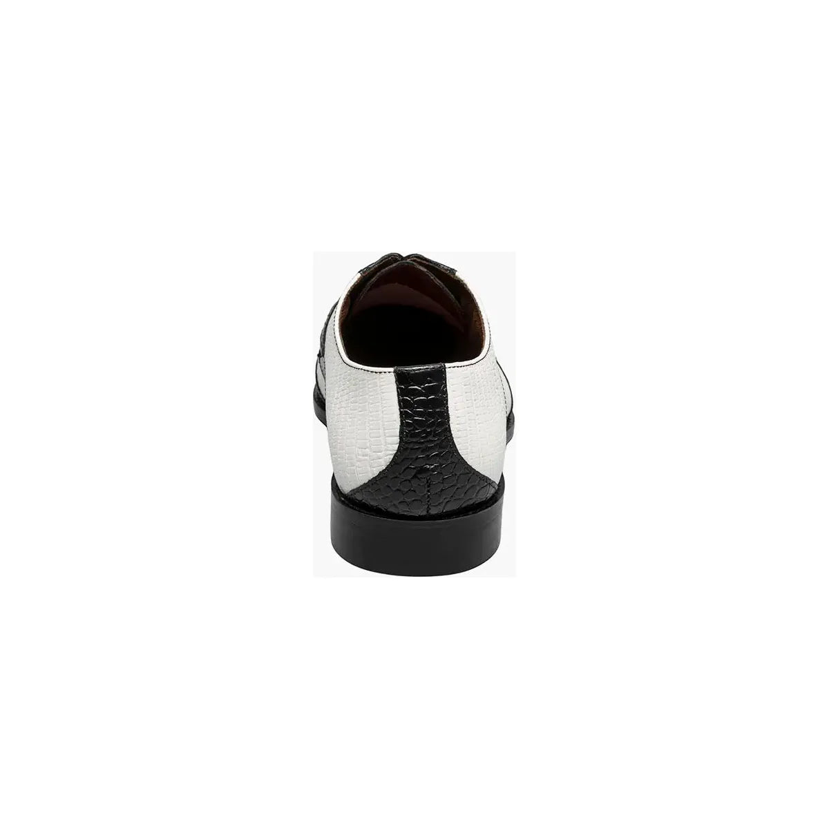 Stacy Adams Tristano Modified Bike Toe Oxford Shoes Black Gray 25694-910