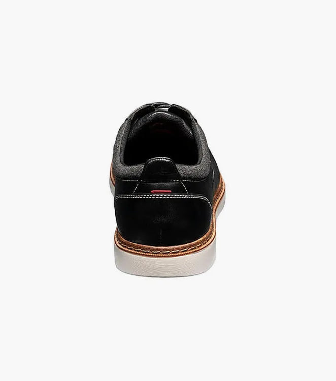 Stacy Adams Synergy Wingtip Oxford Walking Sneaker Black 25418-001