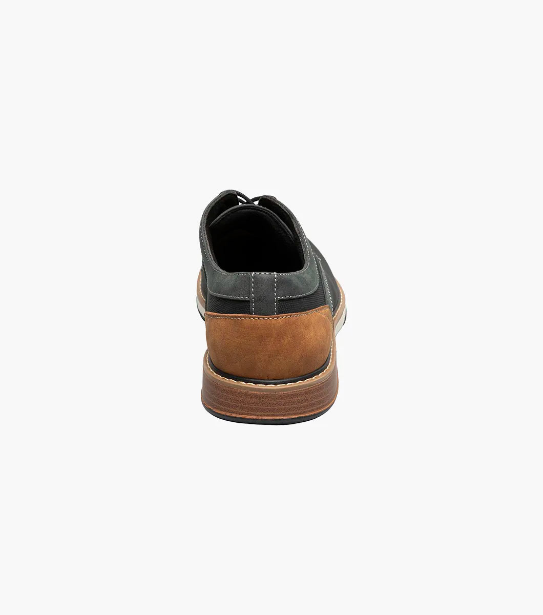 Stacy Adams Phineas Plain Toe Oxford Shoes Black 25774-001