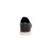 Nunn Bush Chase Casual Moc Toe Slip-On Walking Shoes Navy Multi 85106-492