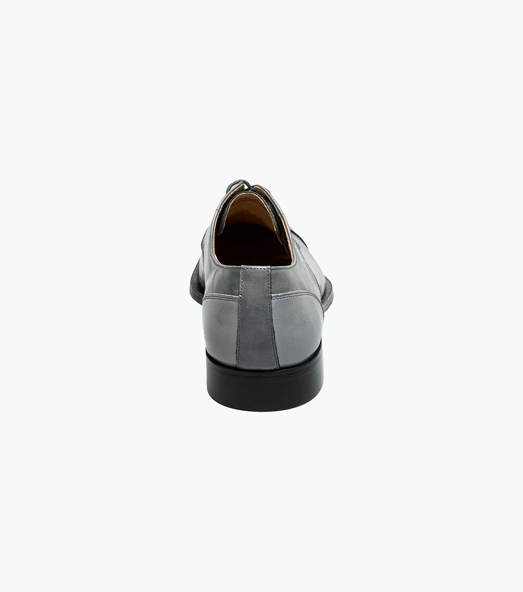 Stacy Adams Palmento Modified CapToe Oxford Dress Shoes Gray Multi 25740-062