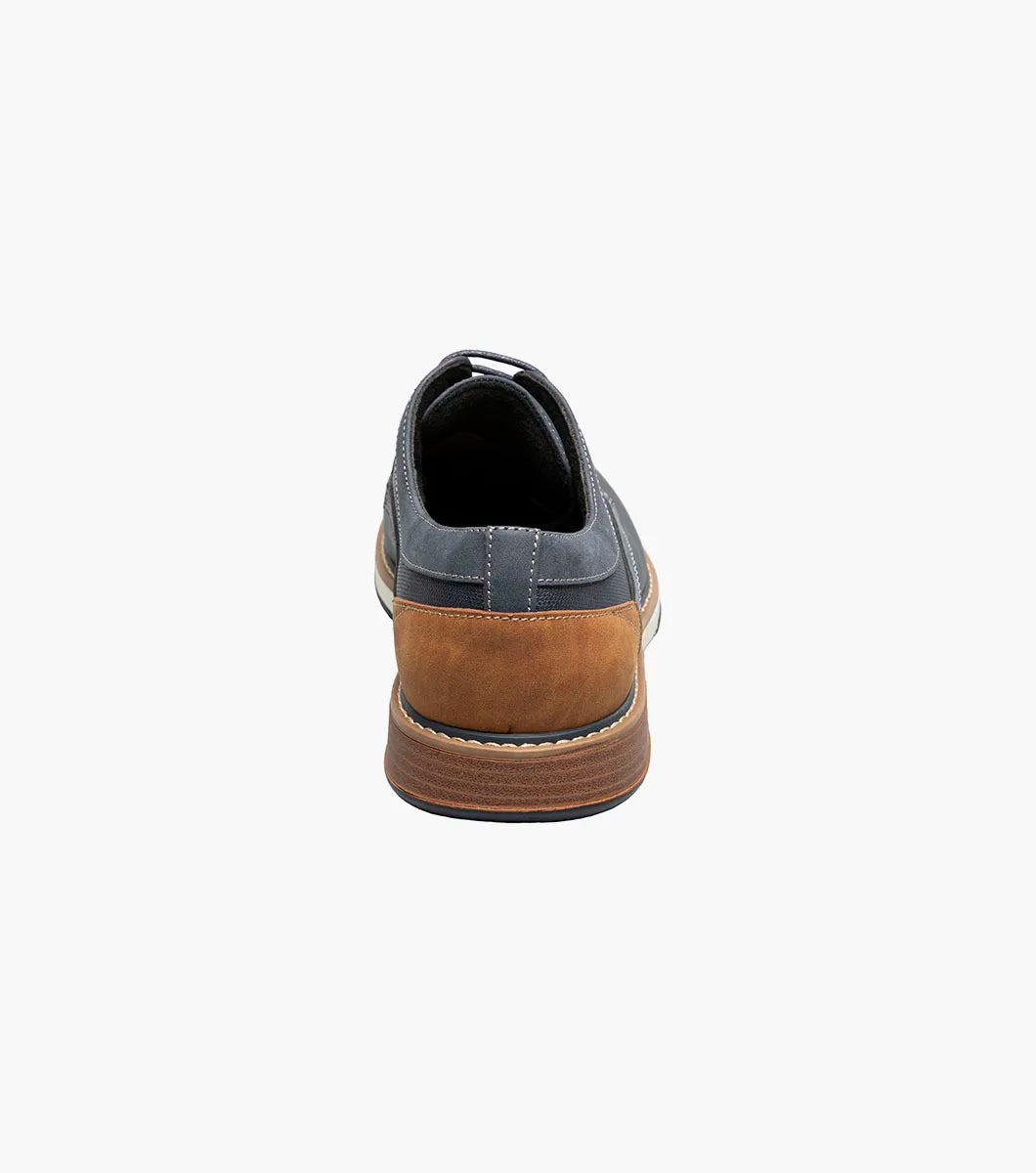 Stacy Adams Phineas Plain Toe Oxford Shoes Navy 25774-410
