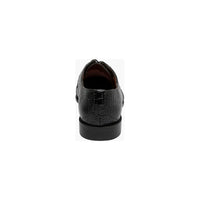 Stacy Adams Tristano Modified Bike Toe Oxford Shoes Black 25694-001
