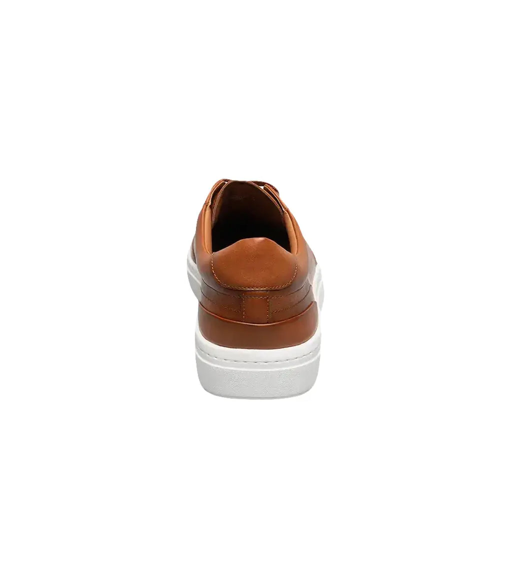 Stacy Adams Dorian Moc Toe Lace-Up Sneaker Cognac 25749-221