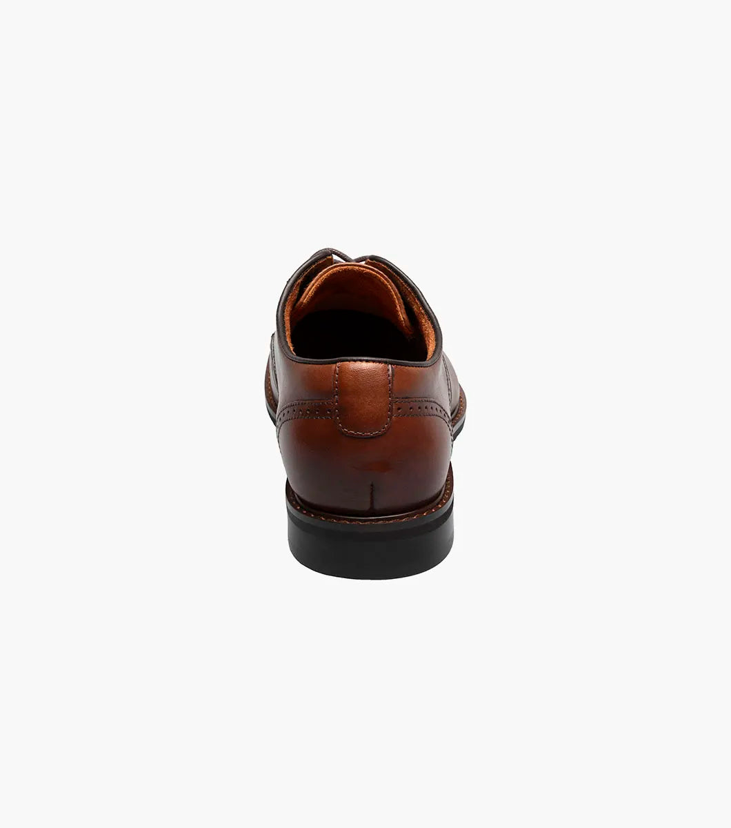 Stacy Adams Benson Plain Toe Oxford Dress Shoes Brandy Leather 25751-226